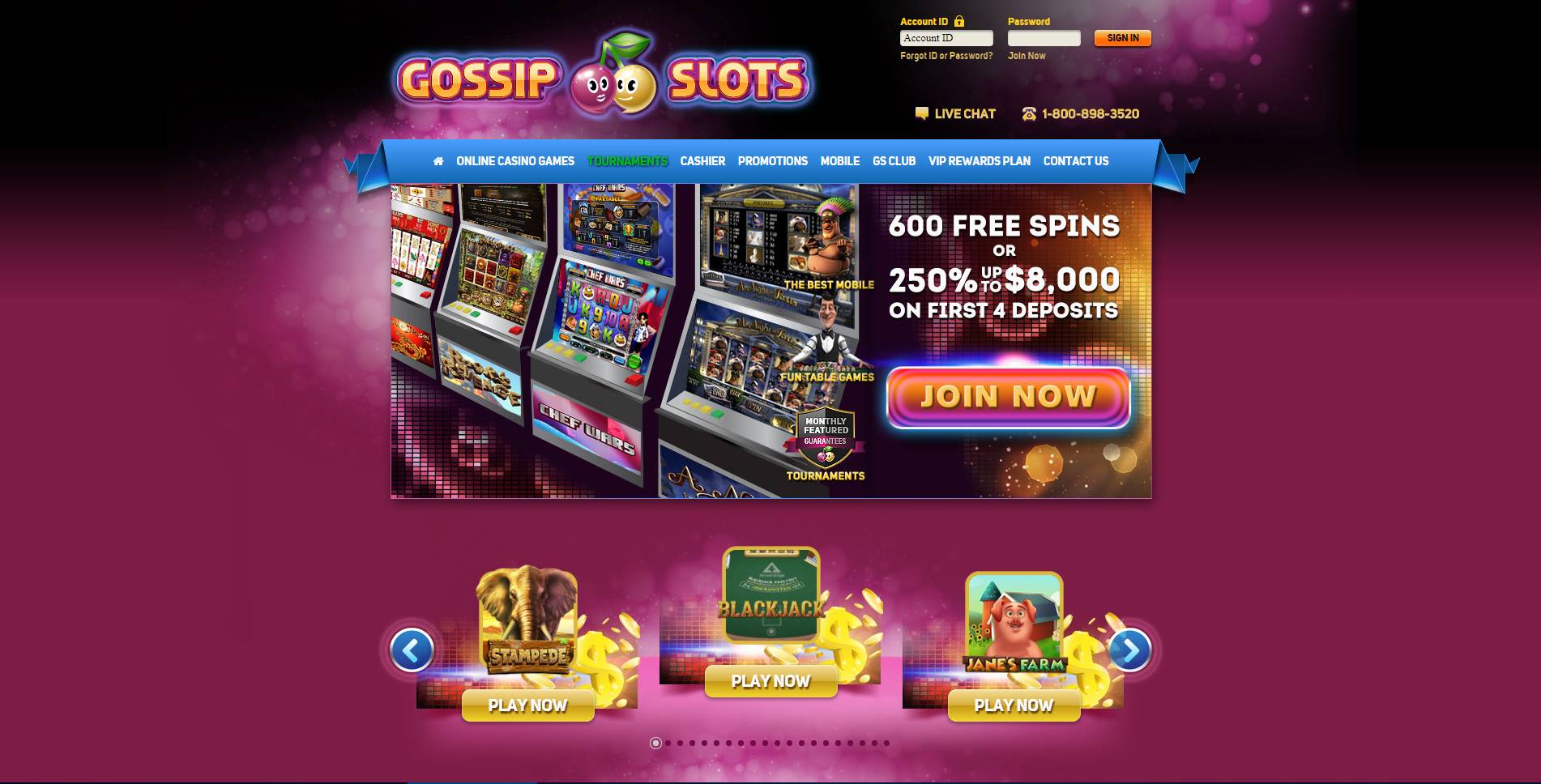 Gossip Slots