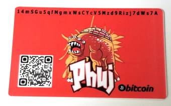 Crypto Coin Wallet Cards