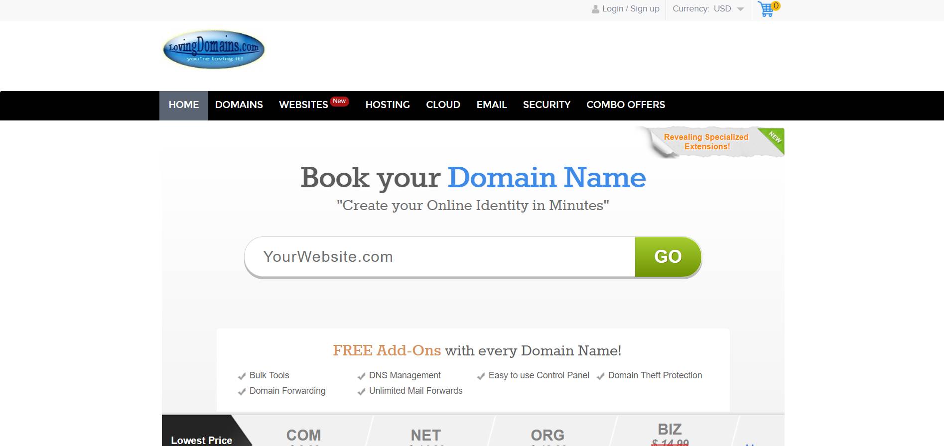Loving Domains