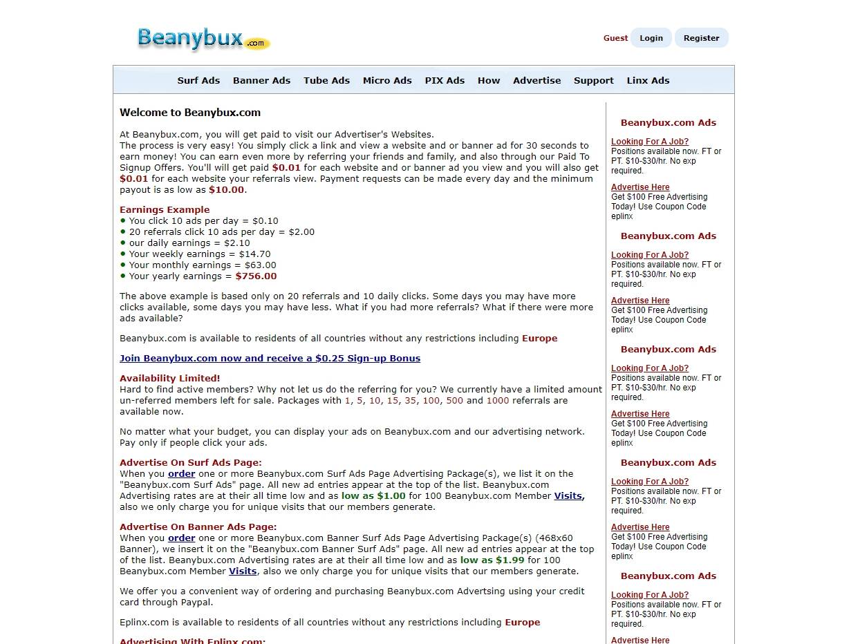 Beanybux.com