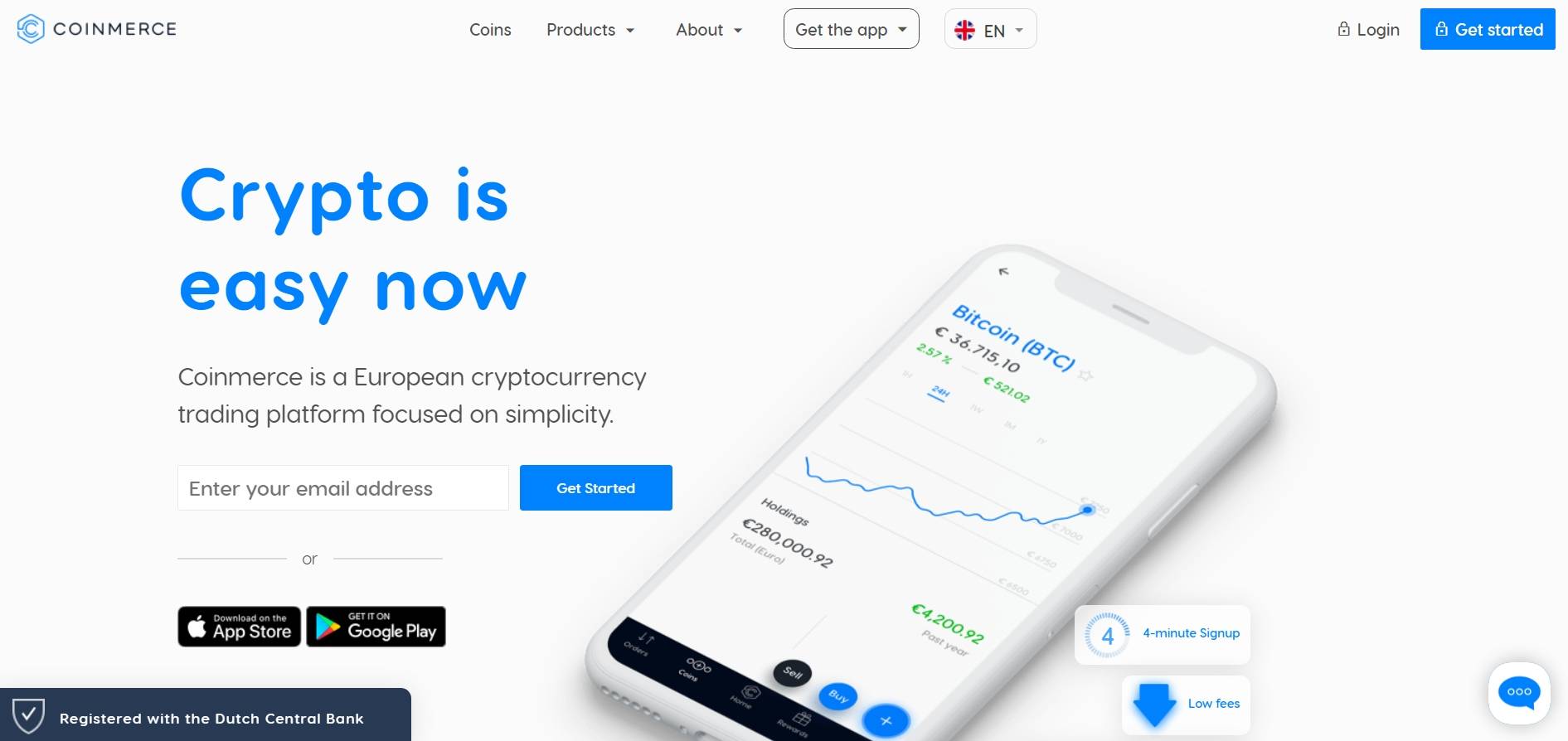 Coinmerce in Aalsmeer: contact details, crypto payment methods