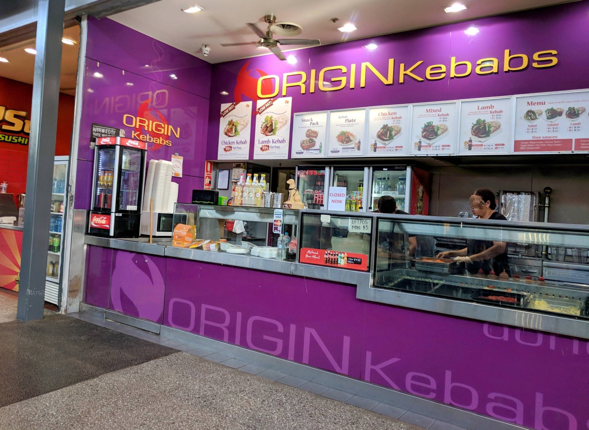 Origin Kebabs Brisbane DFO