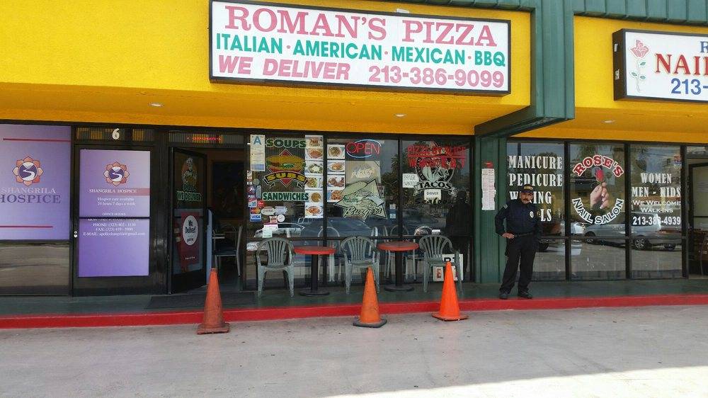 Roman's Pizza in Los Angeles: map, phone number, crypto payment methods
