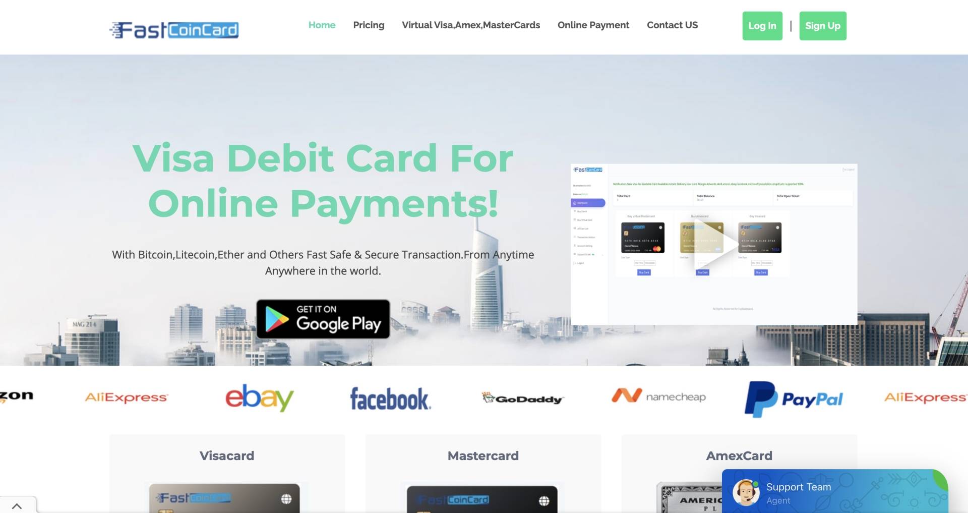 Fastcoincard