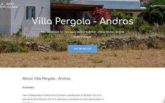 Villa Pergola - Andros