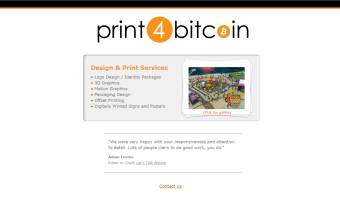 Print 4 Bitcoin