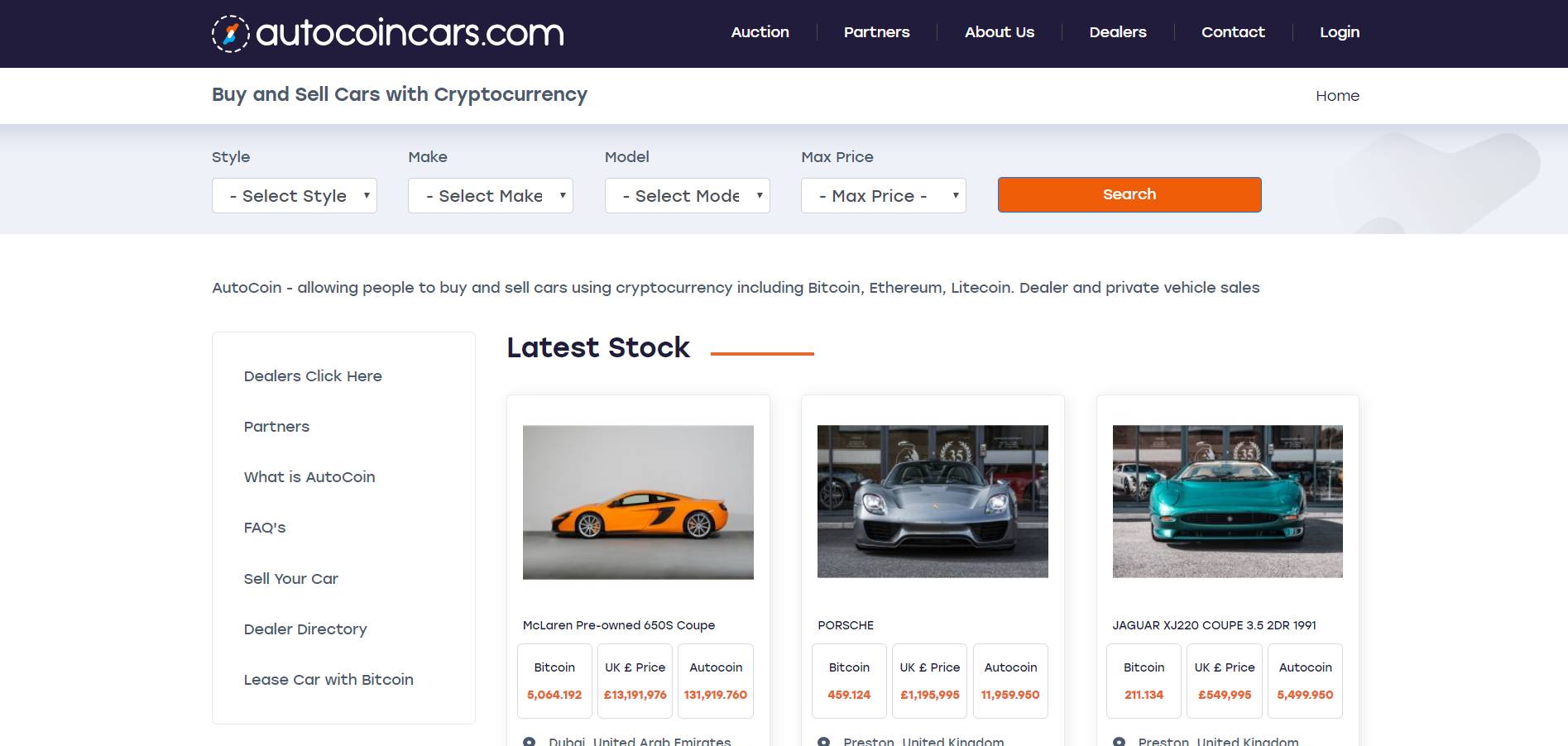 Autocoincars