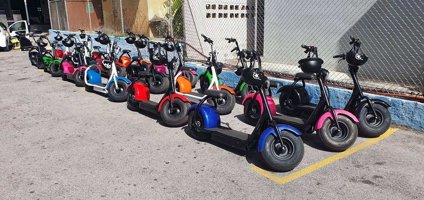 Curaçao Green Wheels