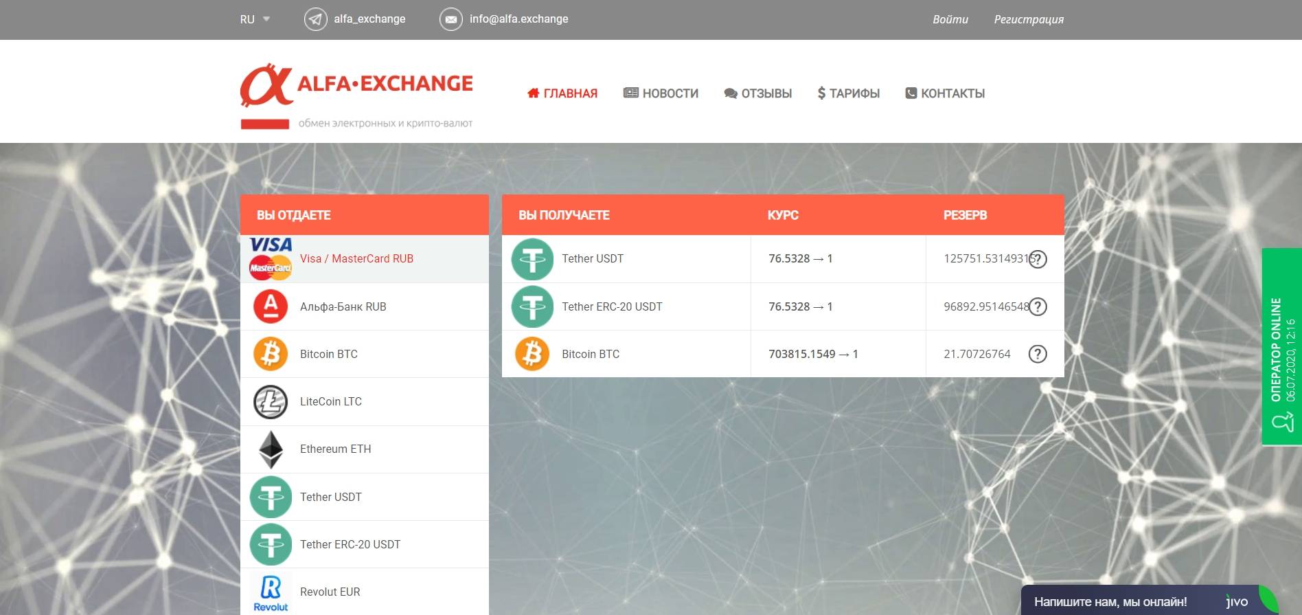 Alfa.Exchange