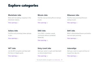 Cryptocurrency Jobs