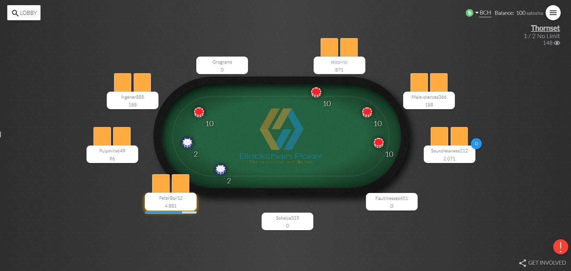 Blockchain Poker