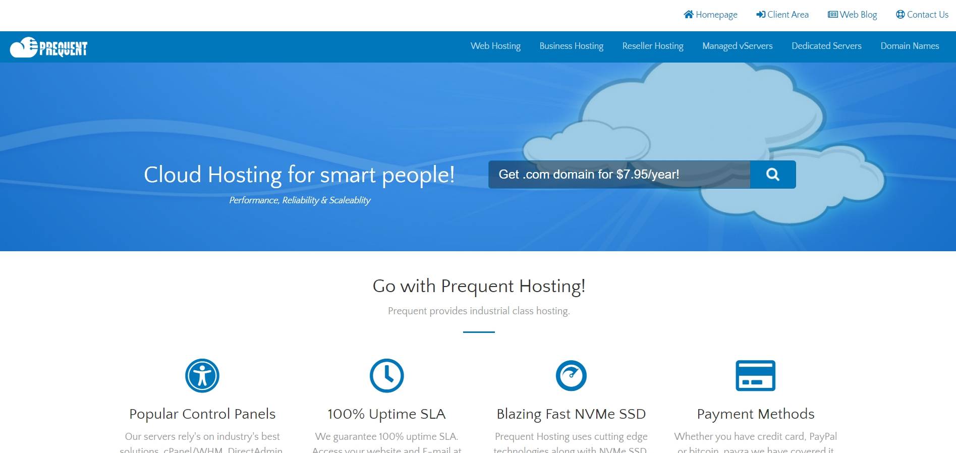 Prequent Hosting