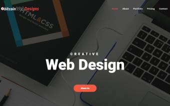 Bitcoin Web Designs