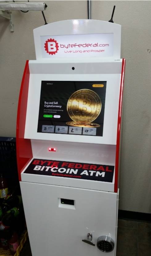 Cryptocurrency ATM Bytefederal