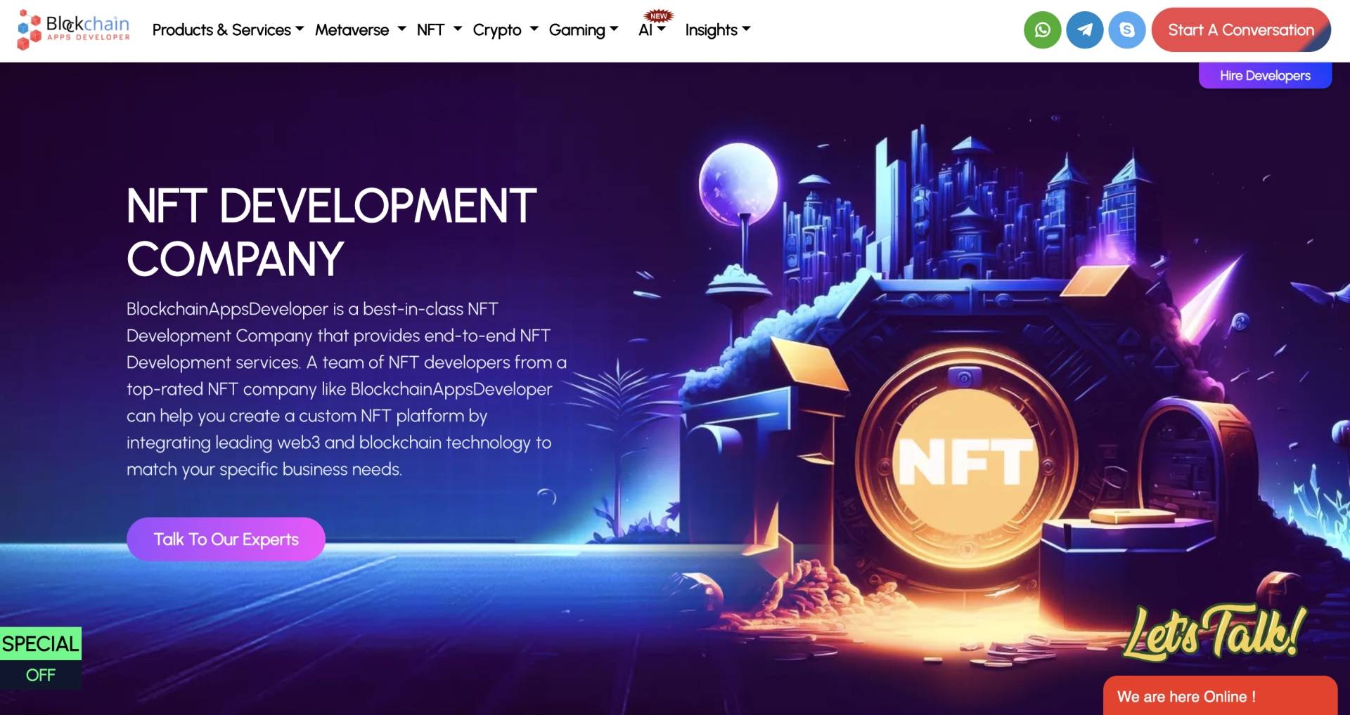 NFT Development Services