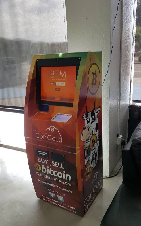 Cryptocurrency ATM CoinCloud