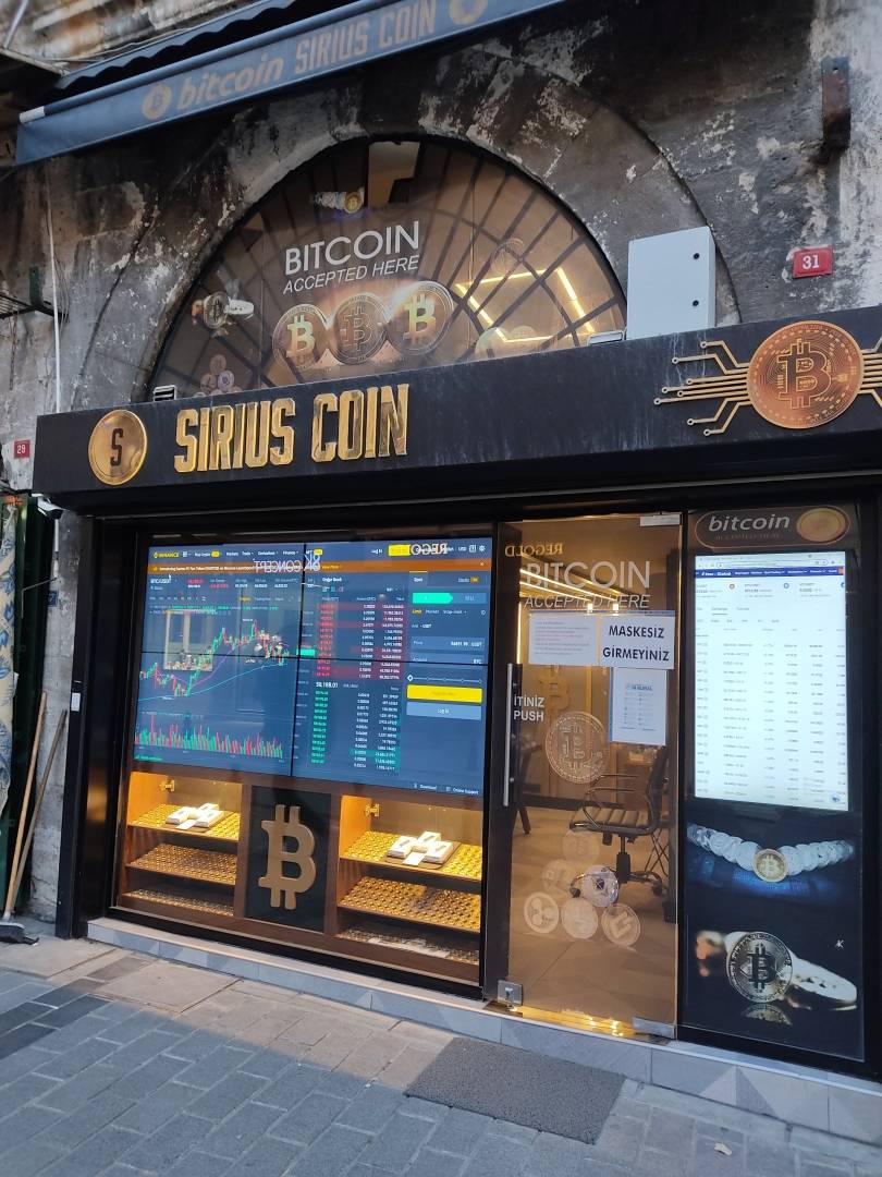 Sirius Coin in Fatih / Istanbul: contact details, crypto payment methods