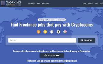 Working for Bitcoins