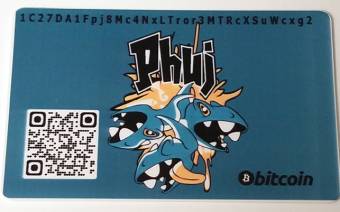 Crypto Coin Wallet Cards