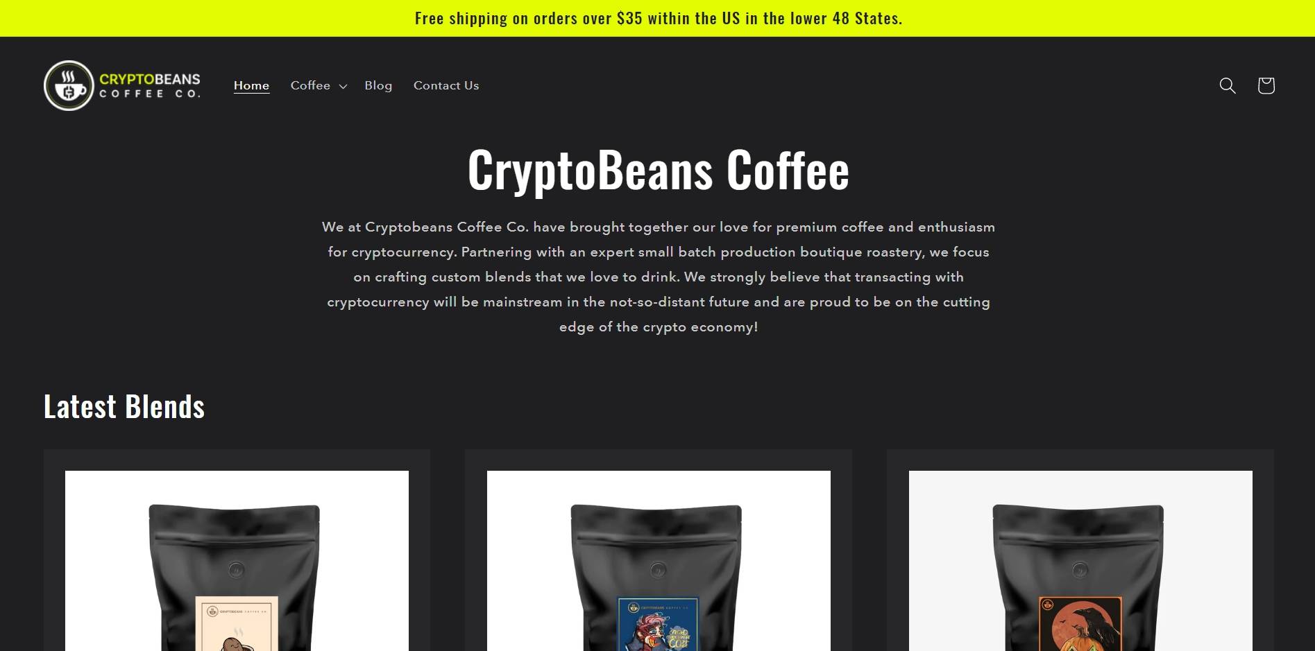 CryptoBeans Coffee