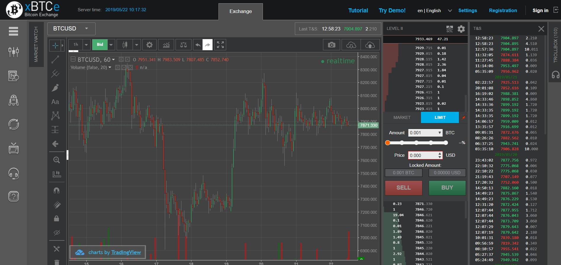 xBTCe