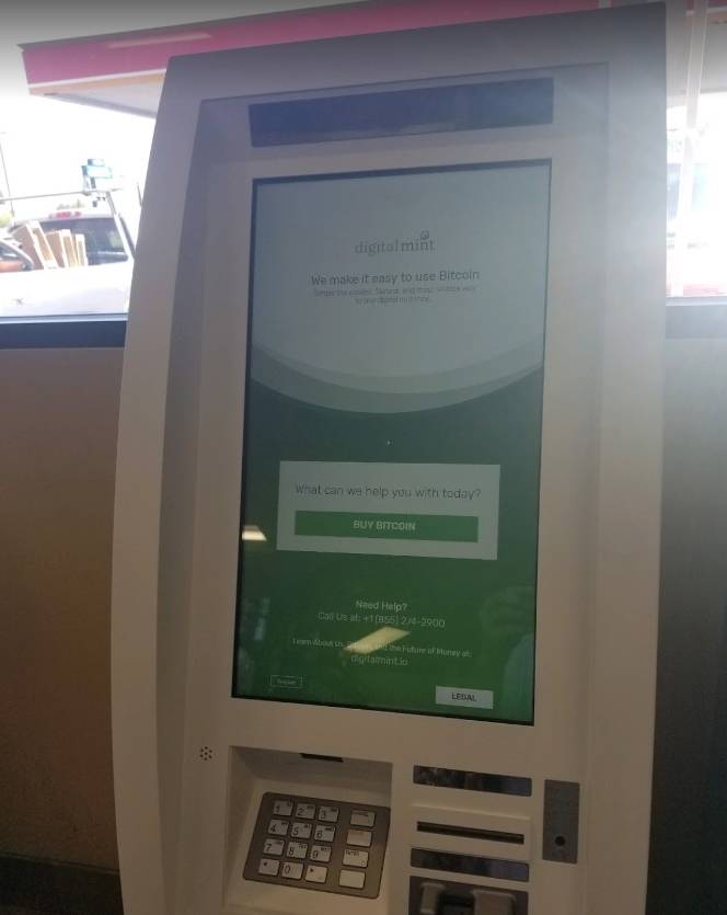 Bitcoin ATM Digital Mint