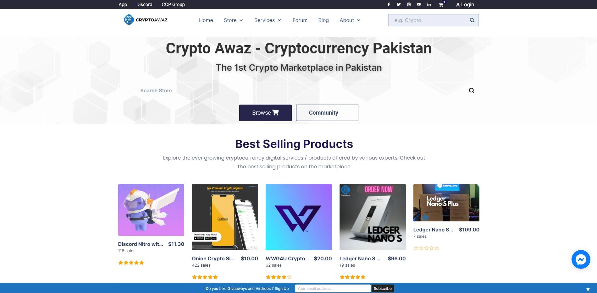 Crypto Awaz