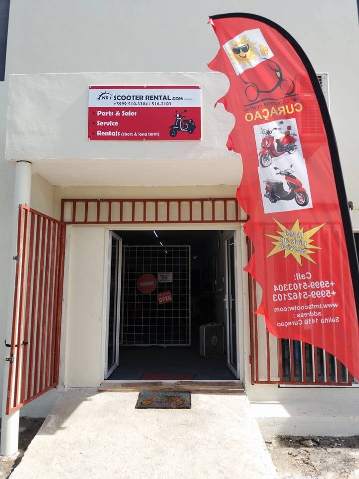 NR1 Scooter rental Curacao