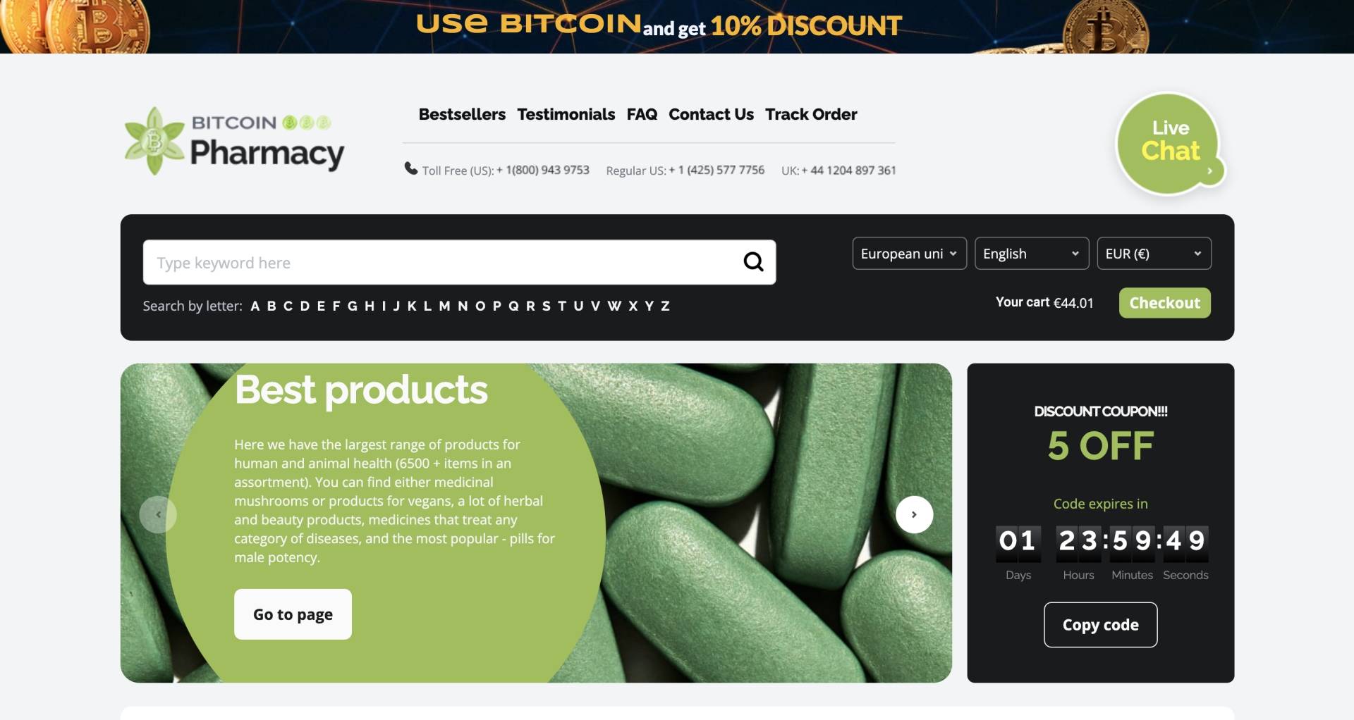 Bitcoin Pharmacy