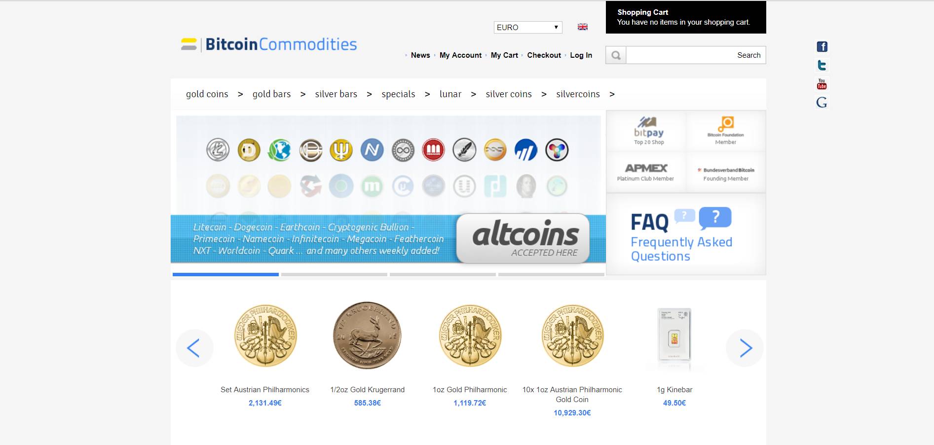 Bitcoin commodities