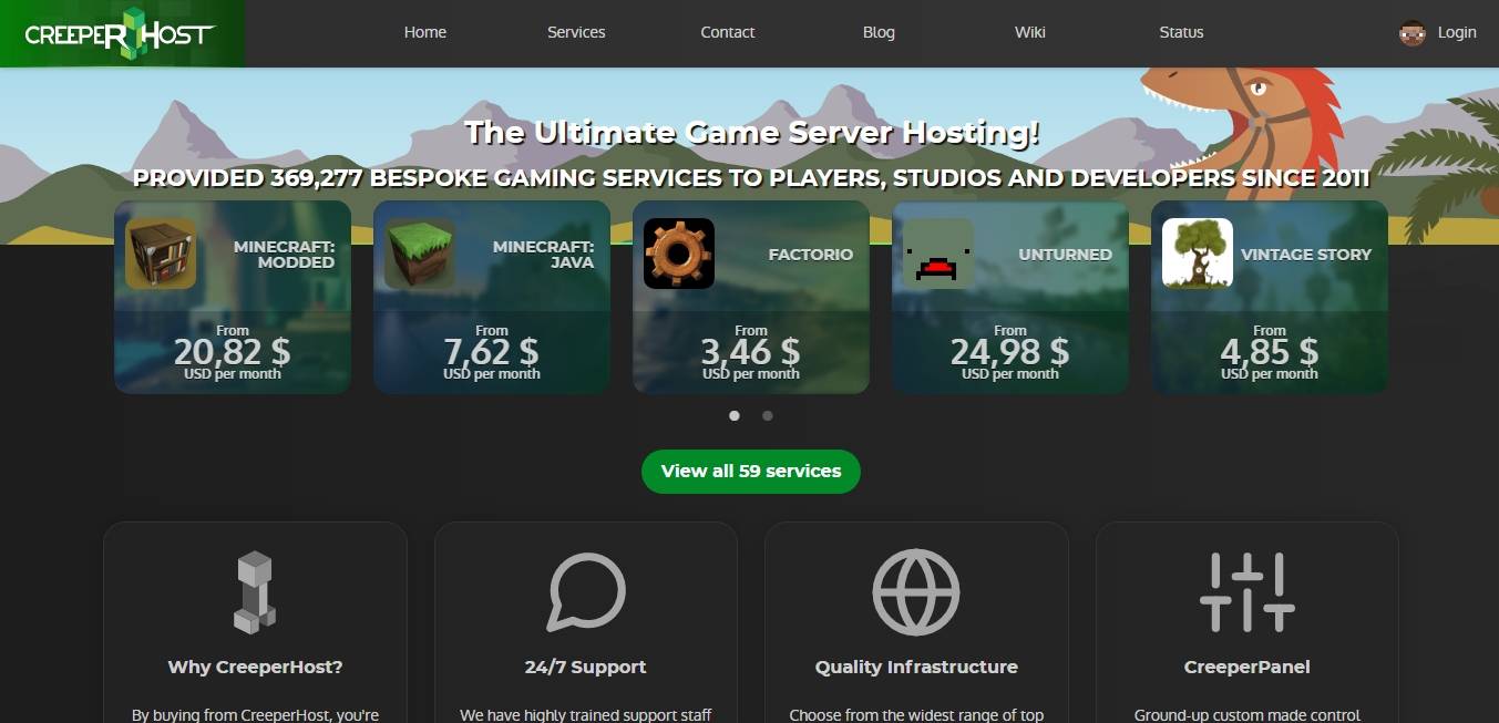 Creeper Host