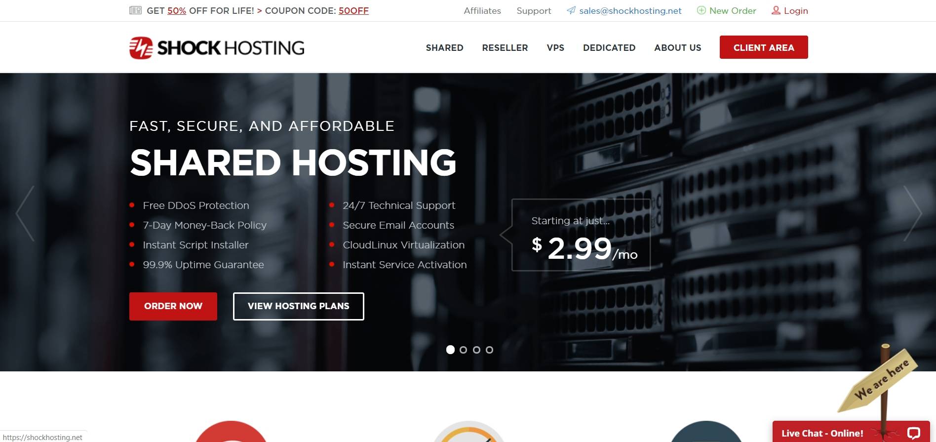 Shock Hosting
