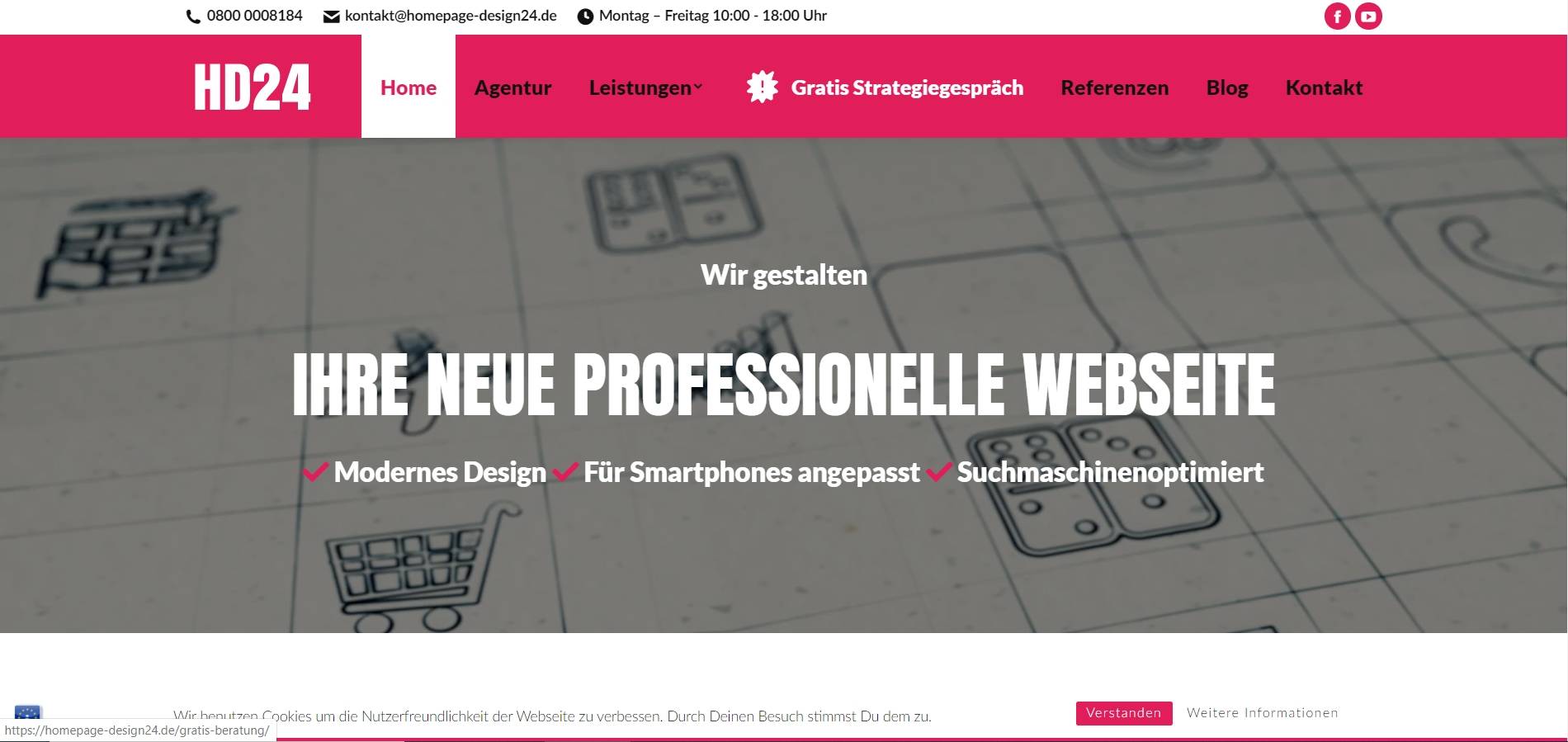 Homepage Design24