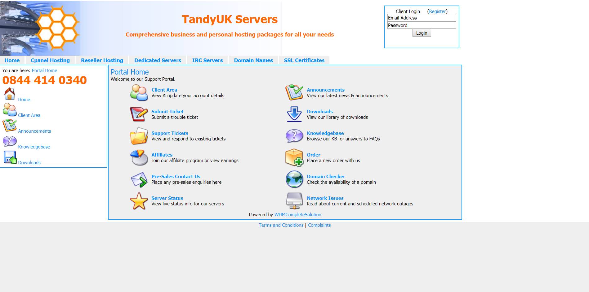 TandyUK Servers