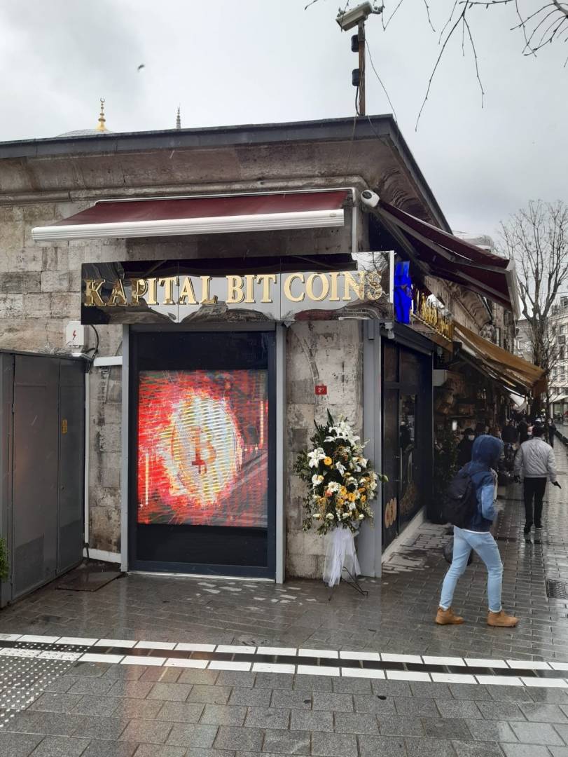 Kapital Bit Coins in Fatih/İstanbul: contact details, crypto payment methods