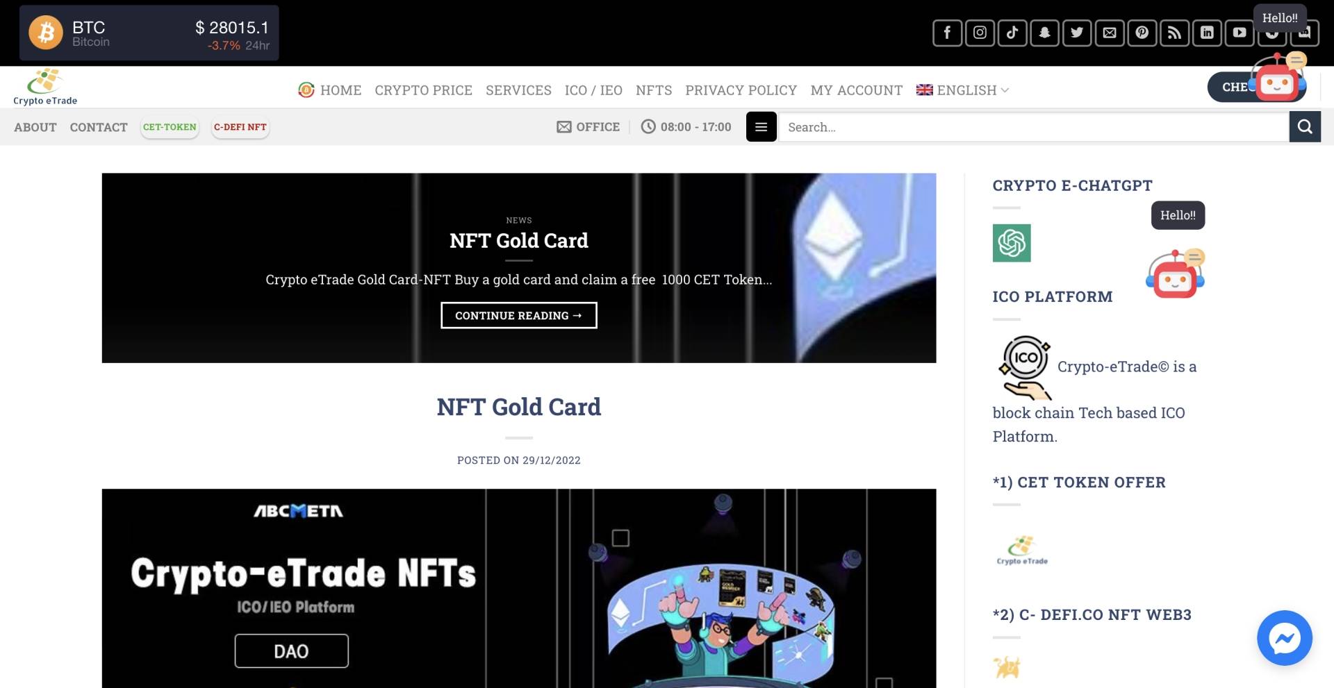 Crypto eTrade