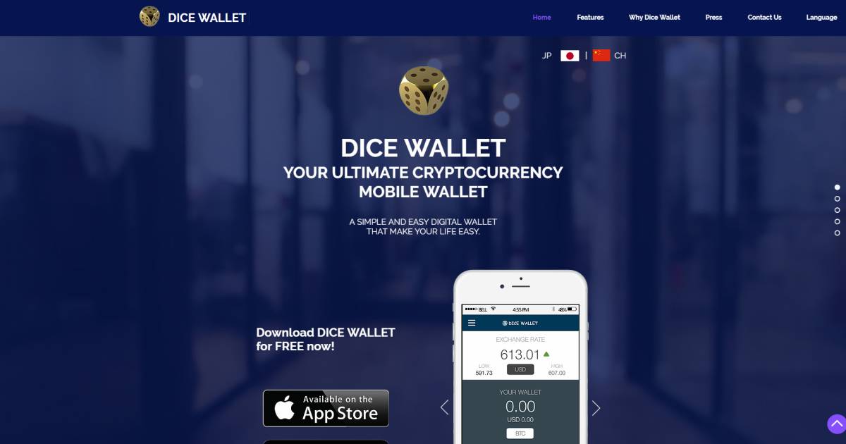 Dice crypto wallet pochi inu crypto