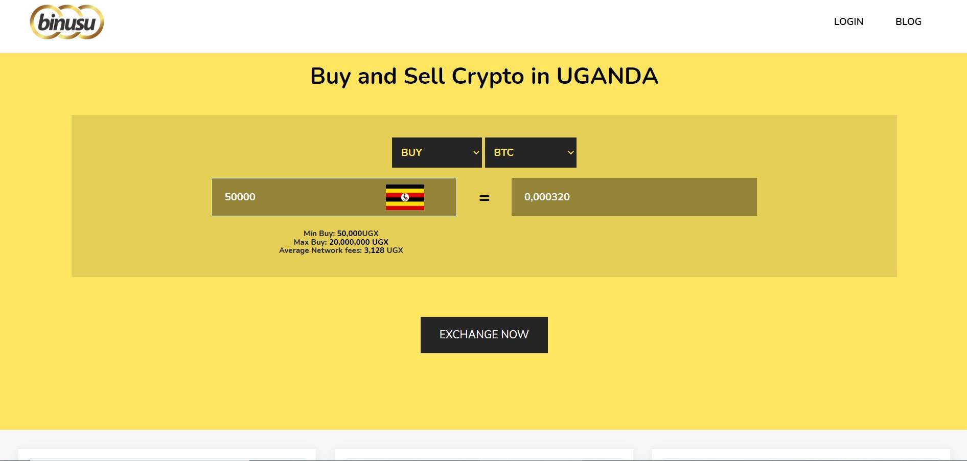 Binusu in Kampala: contact details, crypto payment methods